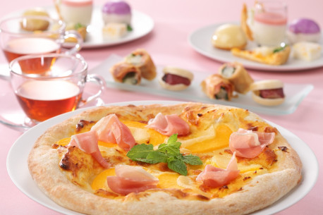 桃のPizza