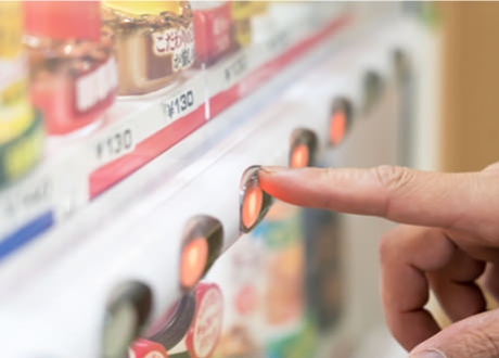 画像：自動販売機