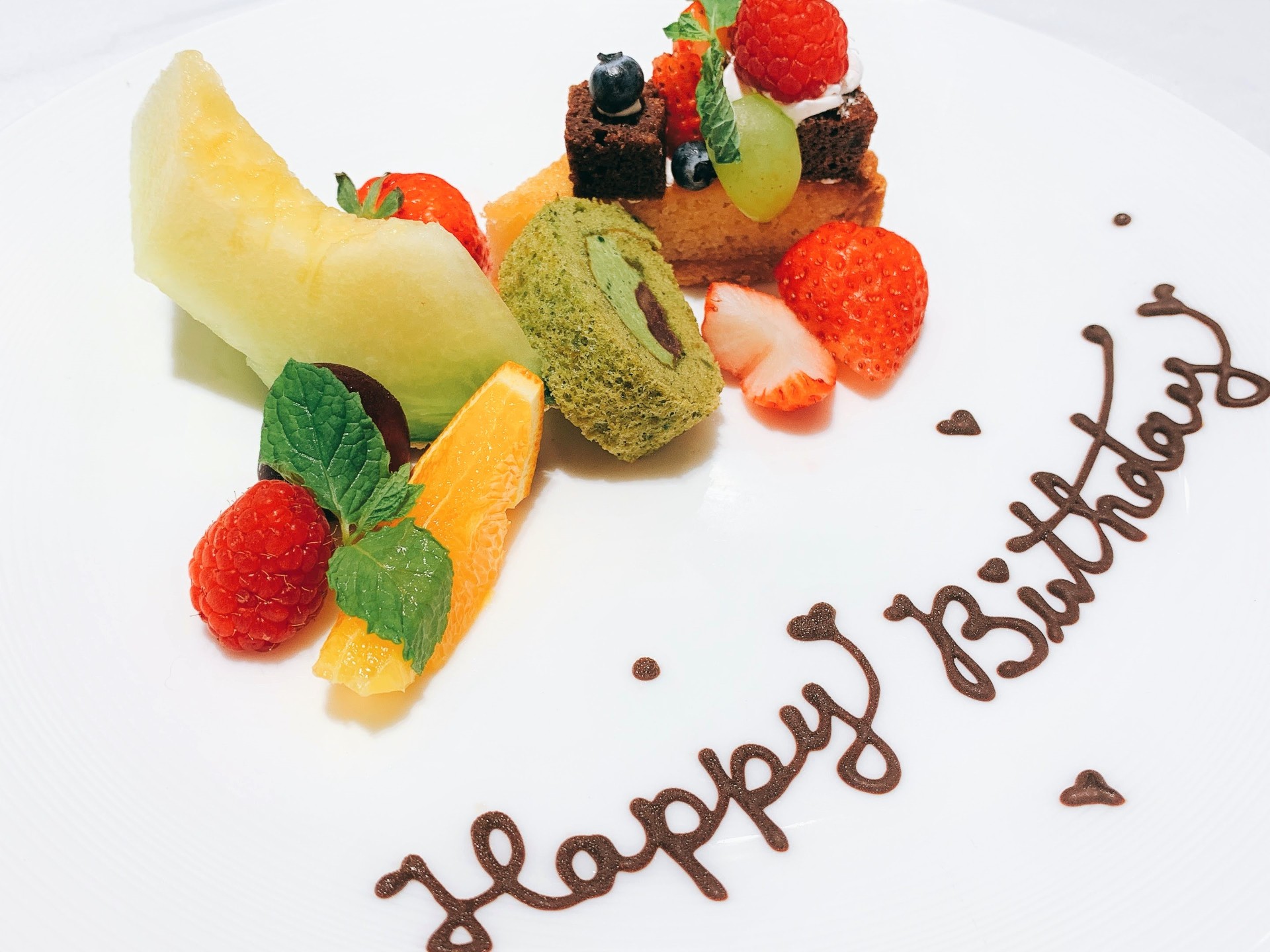 写真:メッセージサービス(プレート)