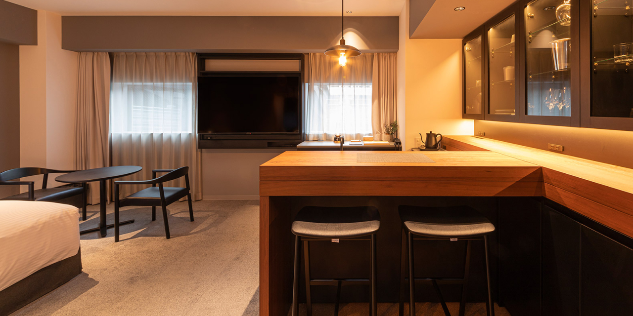 画像:キングベッドルーム