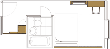 ダブルルーム(4室)