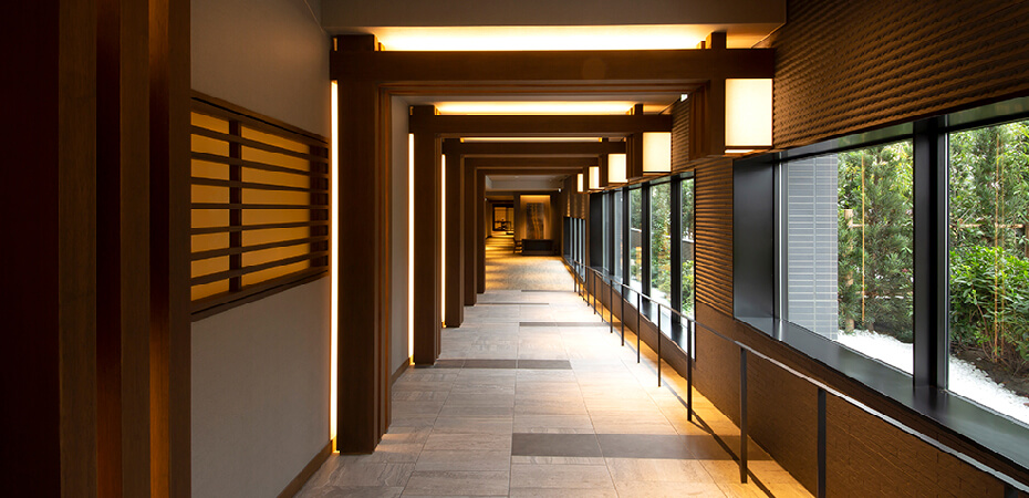 Japan-style relaxation, typical of Kyoto.