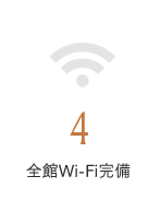 全館Wi-Fi完備