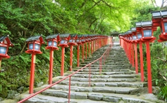 鞍馬・貴船方面