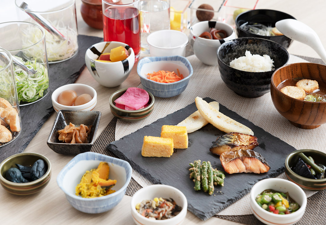 仙台の観光、ビジネスの拠点としてご宿泊に最適。ホテル京阪仙台の朝食 イメージ